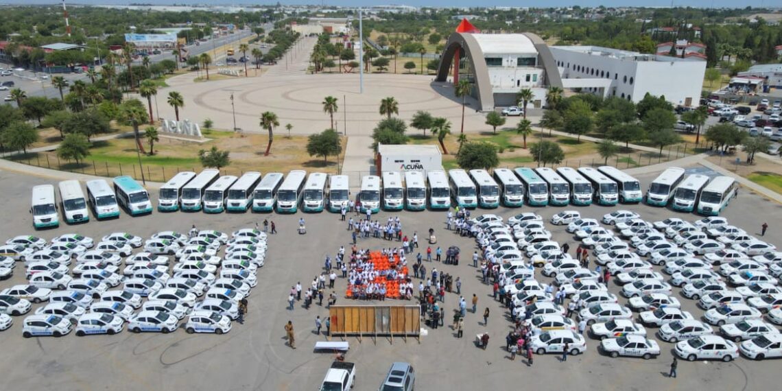 Acuña tras la modernización del transporte público