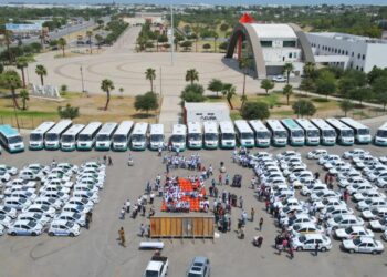 Acuña tras la modernización del transporte público