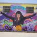 Elaboran mural en honor a la maestra asesinada en masacre de Uvalde