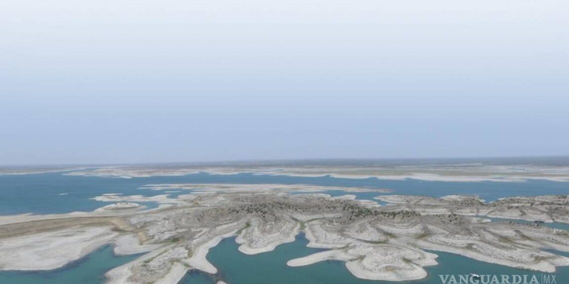 Histórico: Presa La Amistad llega a su nivel más bajo de sequía