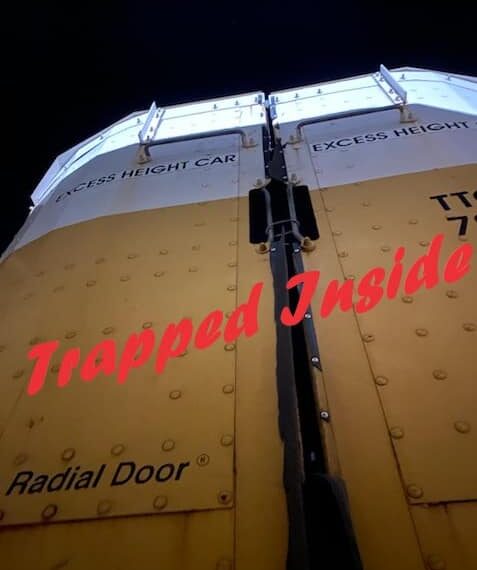 Rescata Patrulla Fronteriza a 25 migrantes encerrados en vagón