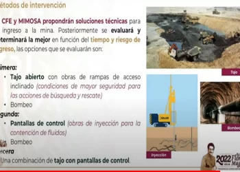 Protección Civil analiza tres propuestas para el rescate de los mineros en Sabinas