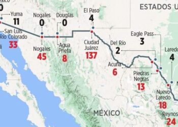 Contraste en seguridad: Piedras Negras tiene el cuádruple de homicidios comparado con Eagle Pass