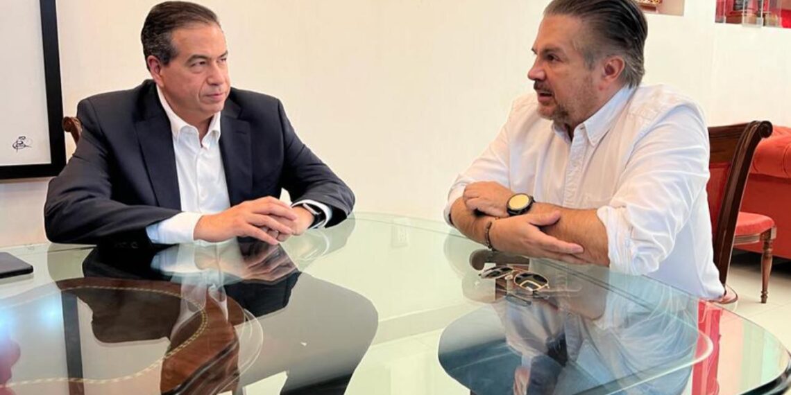 Se reúnen Ricardo Mejía y Lenin Pérez, trazan posible alianza para 2023