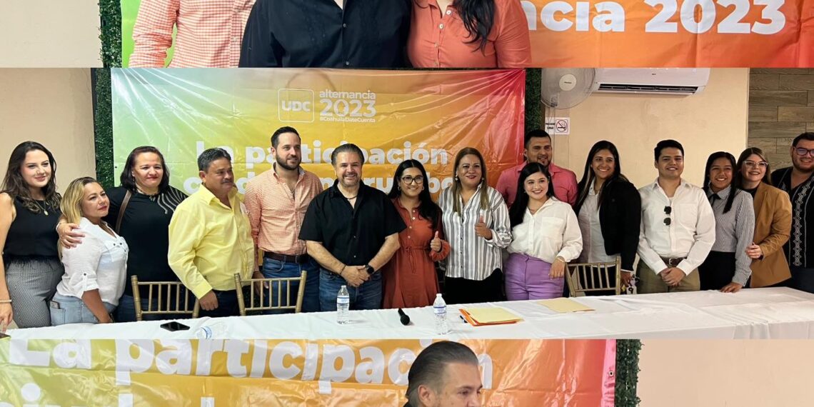 Lenin Pérez toma protesta a nuevo Comité municipal de UDC en Piedras Negras