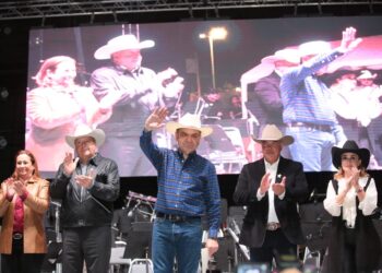 INAUGURAN MIGUEL RIQUELME Y JOSÉ MARÍA FRAUSTRO EL RODEO SALTILLO EXPOGAN & FEST 2022