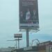 Arrecian en Piedras Negras espectaculares de apoyo a Berdeja donde aparece acompañado de AMLO