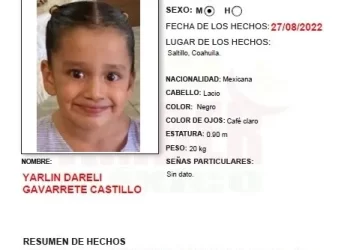Activan Alerta Amber por desaparición de 3 niños en Saltillo