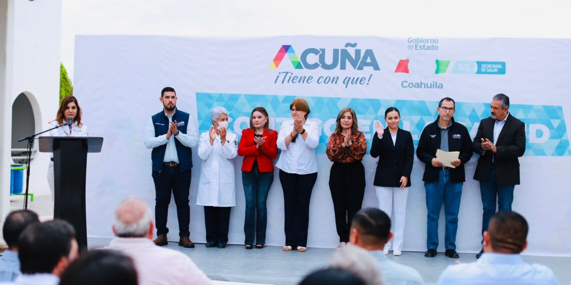 CON EL LLAMADO AL SENTIDO DE RESPONSABILIDAD  Y CON UNA META DE APLICAR 8,641 DOSIS,  ARRANCÓ EN ACUÑA LA VACUNACIÓN CONTRA LA INFLUENZ