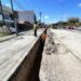 Al fin inicia reparación de drenaje colapsado frente a Macroplaza a más de un año de exhibirse el problema
