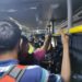 Evidencian peligro por aglomeración de estudiantes en autobuses de UTNC