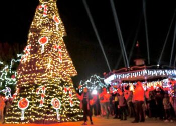 PREPARAN ATRACTIVO FESTIVAL NAVIDEÑO DE LUZTOPÍA;  EL ENCENDIDO DEL ÁRBOL SERÁ EL 2 DE DICIEMBRE