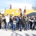 ALCALDE EMILIO DE HOYOS ENCABEZA EL BANDERAZO DE INICIO DE OBRA  DE PAVIMENTACIÓN EN 7 CUADRAS DE LA CALLE AVELLANO, EN CEDROS