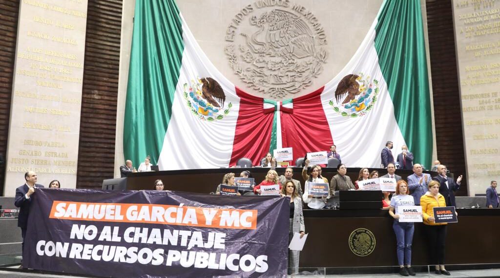 Diputados denuncian a Samuel García por condicionar recursos federales a municipios
