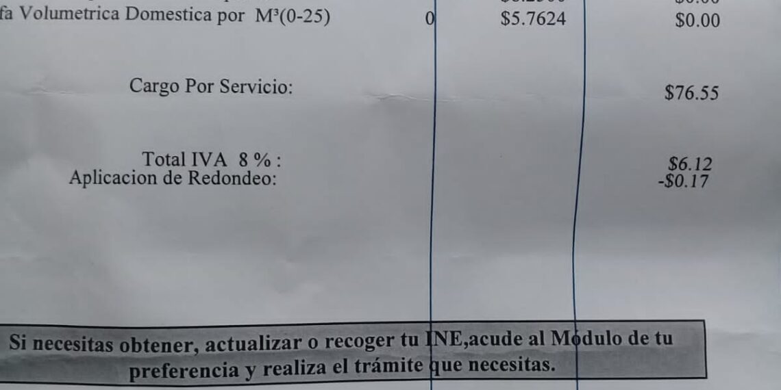 Aplica CONAGAS redondeo automático a usuarios en Piedras Negras