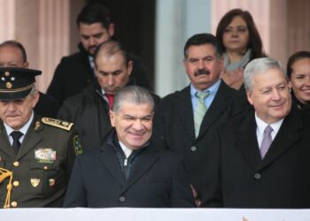 PRESIDE MARS CONMEMORACIÓN POR EL 112 ANIVERSARIO DE LA REVOLUCIÓN MEXICANA