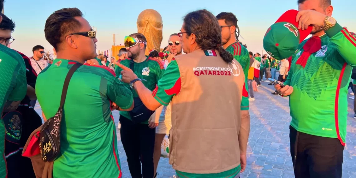 Tras terminar el primer partido de México en Qatar, 4 connacionales solicitan protección consular