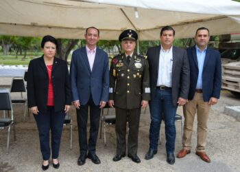 TOMÓ POSESIÓN Y RINDIÓ PROTESTA DE BANDERA  COMO COMANDANTE DE LA GUARNICIÓN MILITAR  EL GENERAL DE BRIGADA DEM MIGUEL ÁNGEL LÓPEZ MARTÍNEZ