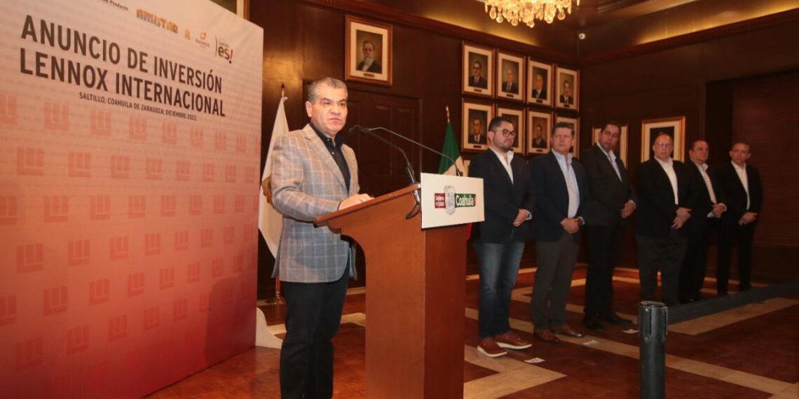 ANUNCIA MARS NUEVA INVERSIÓN DE LENNOX INTERNACIONAL POR 150 MDD Y 700 NUEVOS EMPLEOS