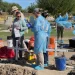 Exhuman cuerpos de migrantes en Eagle Pass para identificarlos