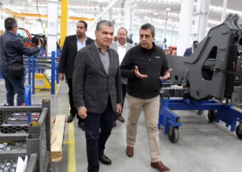 INAUGURA MARS EMPRESA CANADIENSE SKYJACK, EN RAMOS ARIZPE