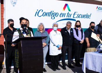 SIGUE EL TRABAJO DE DEPENDENCIAS MUNICIPALES PARA CAMBIAR LA IMAGEN Y CONDICIONES A LAS ESCUELAS; ACUDIÓ LA BRIGADA «CONTIGO EN LA ESCUELA» A LA MIGUEL HIDALGO DE LA COLONIA PERIODISTA