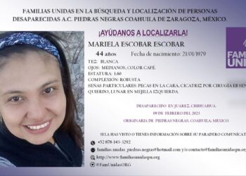 Desaparecen 2 hermanas originarias de Piedras Negras en Ciudad Juárez