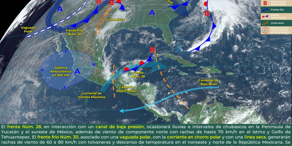 Fuertes vientos bajarán drásticamente la temperatura este martes en Piedras Negras