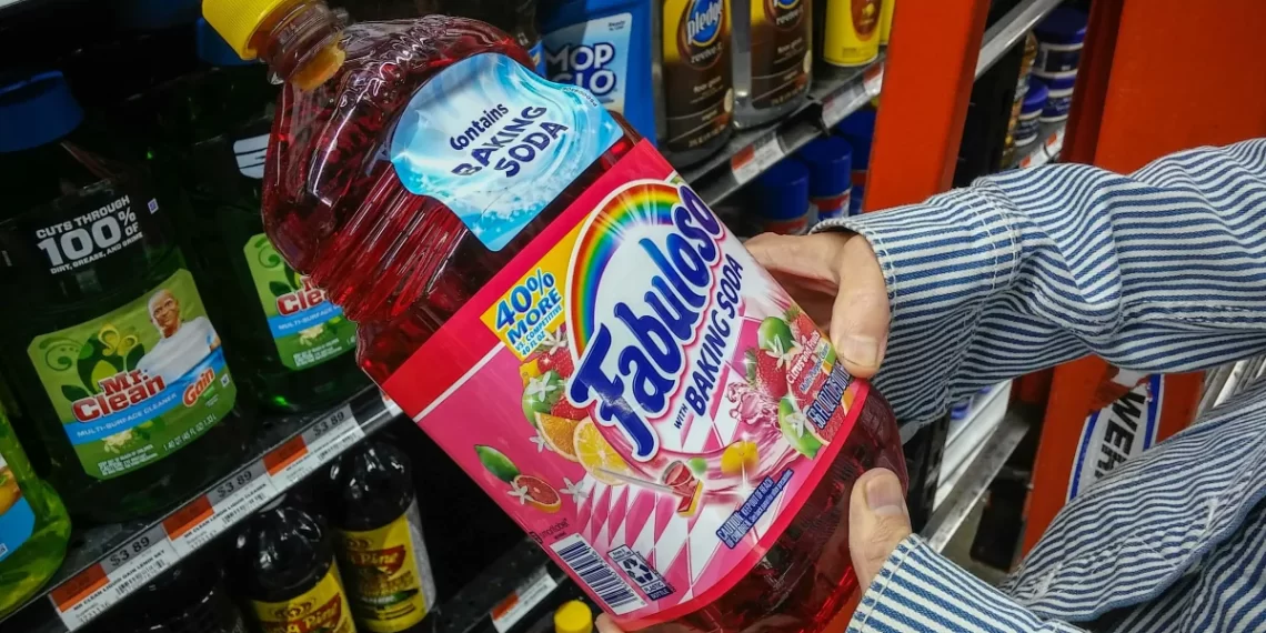 Sacan limpiador  «Fabuloso» del mercado por riesgo de contaminación de bacterias