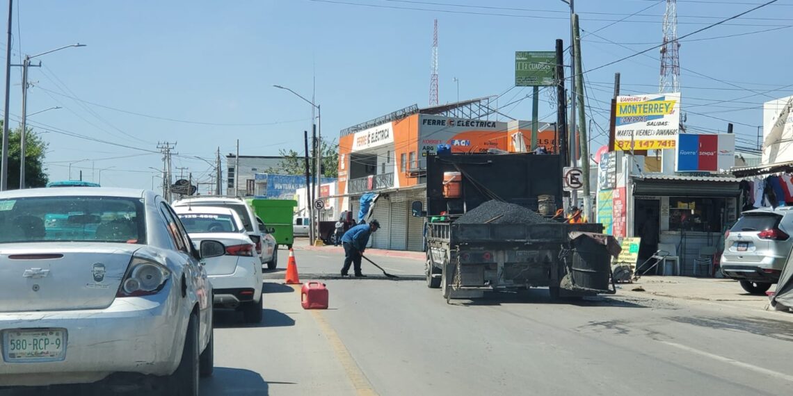 Llegan más bordos, ahora en avenida Industrial