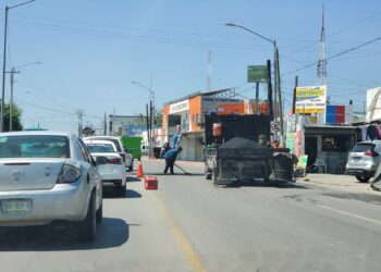 Llegan más bordos, ahora en avenida Industrial