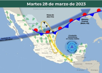 Lluvia, viento y granizo se espera este martes en Piedras Negras