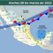 Lluvia, viento y granizo se espera este martes en Piedras Negras
