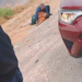 Matrimonio de Acuña se queda incomunicado en carretera 57 tras incendiarse su auto con todas sus pertenencias
