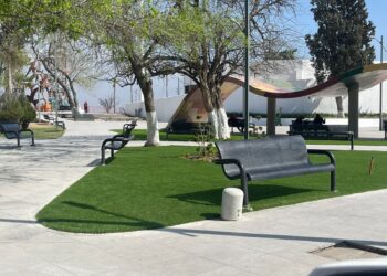 Adiós a las áreas verdes de la Gran Plaza; las rellenan de cemento