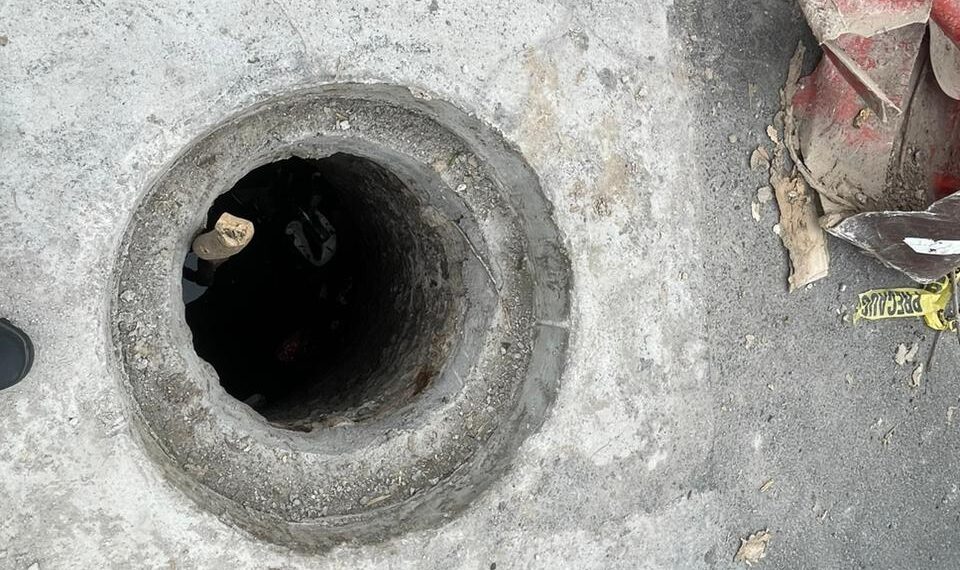 Reportan alcantarillas colapsadas en colonia Morelos tras rehabilitación de drenaje