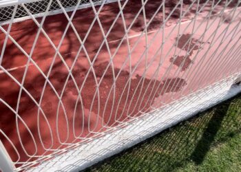 No duró reparación de 2 MDP en pista de tartán de la Macroplaza
