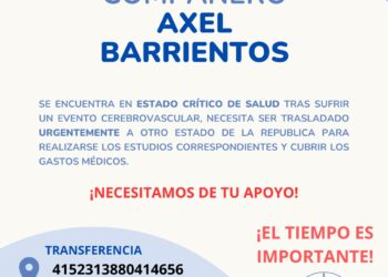 Solicitan apoyo para estudiante de medicina grave tras ataque cerebrovascular