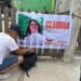 Denuncia Claudia Cedillo que el PRI está retirando lonas de su publicidad en PN