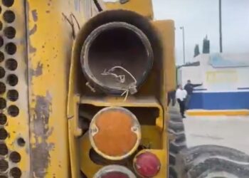 Otro vehículo del Mpio sin luces provoca accidente con lesionados