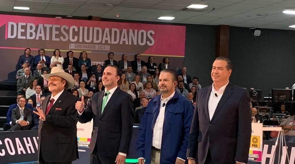 1 de Mayo, tercer debate de candidatos a la gobernatura de Coahuila