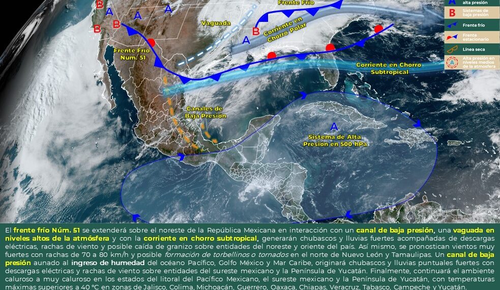 Posibilidad de granizo y tormentas este viernes en PN