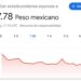Histórico: peso mexicano llega a 17.78 este viernes