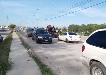 Con partes de terracería queda la pavimentación del Bordo Norte