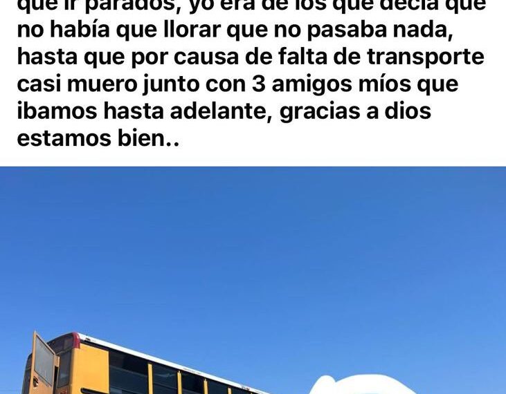 Tras choque, alumnos de UTNC evidencian mal servicio transporte