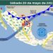 Fin de semana con probabilidad de granizo y fuerte tormenta en PN