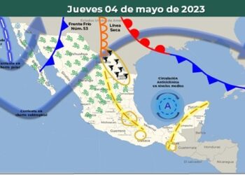 Posibilidad de tormenta y granizo este jueves en Piedras Negras