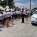Compañeros de Jerick lo despiden con pase de lista en su escuela