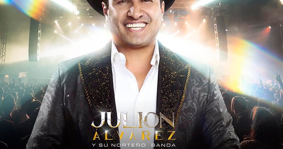Confirman concierto de Julión Álvarez el 19 de agosto en PN
