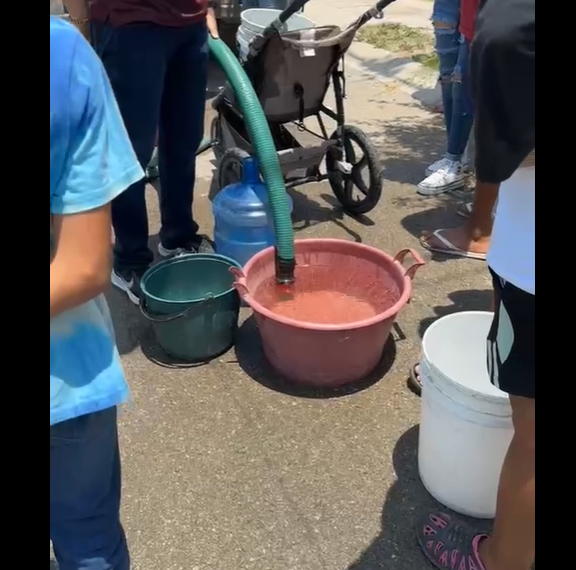 Colonias de PN siguen sin abasto de agua por casi medio mes; SIMAS lo niega
